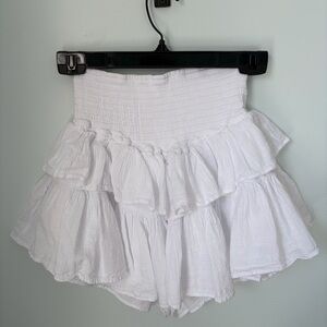 Blanco by Nature Lola Ruffle Skirt